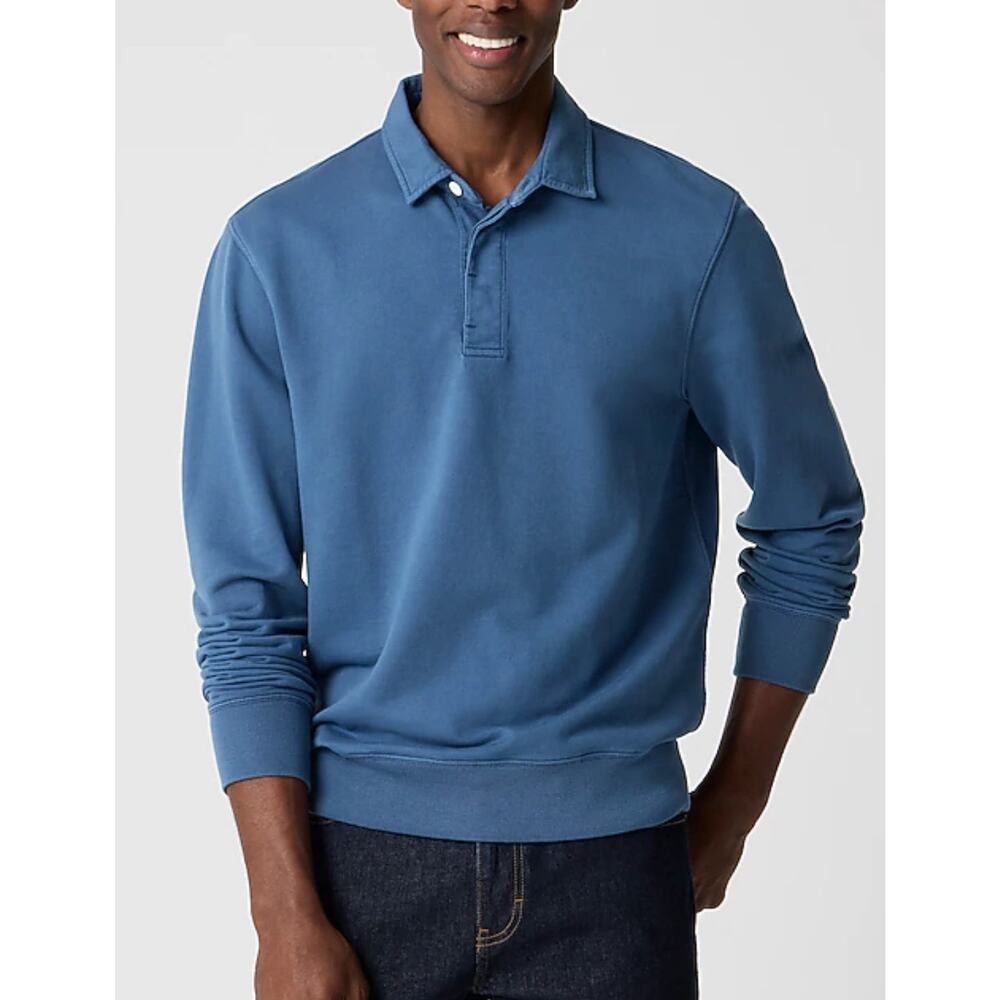 J. Crew - Rugby pullover sweatshirt / L / Blue